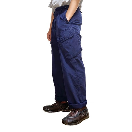 【USED】90'S-00'S BRITISH ARMY ROYAL NAVY COMBAT TROUSERS  (④ 8')
