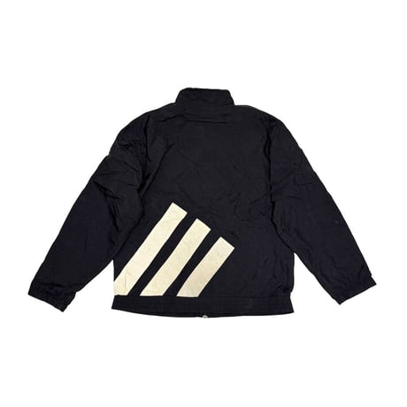 【USED】80'S-90's adidas NYLON JACKET BLACK MADE IN TAIWAN