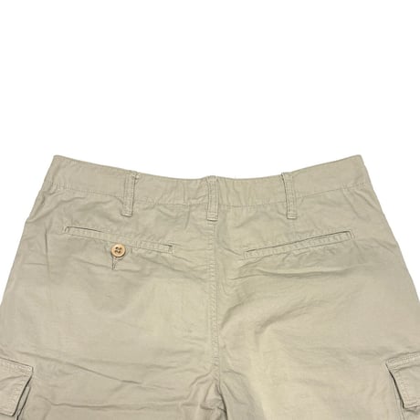 【USED】90's-00's STUSSY Cargo Shorts Beige