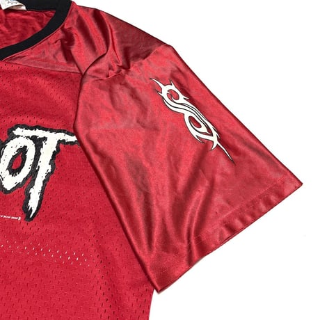 【USED】00's Slipknot 6(sic)6 HOCKEY JERSEY