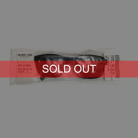 【DEAD STOCK】00'S HELMUT LANG SUNGLASSES