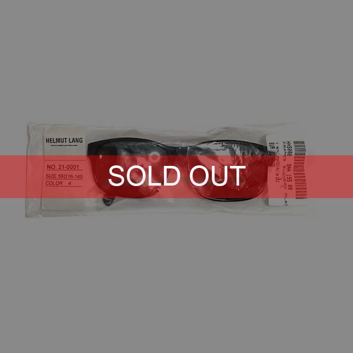 DEAD STOCK】00'S HELMUT LANG SUNGLASSES | KONBINI