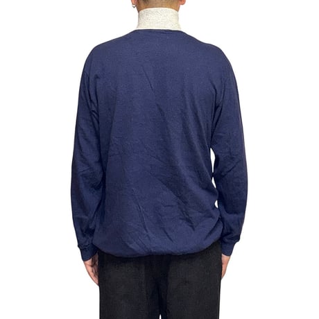 【USED】90's asics Half-Zip Jersey Pullover Made In Italy