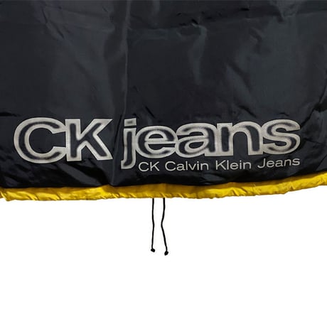 【USED】90'S CK CALVIN KLEIN JEANS PADDED NYLON JACKET