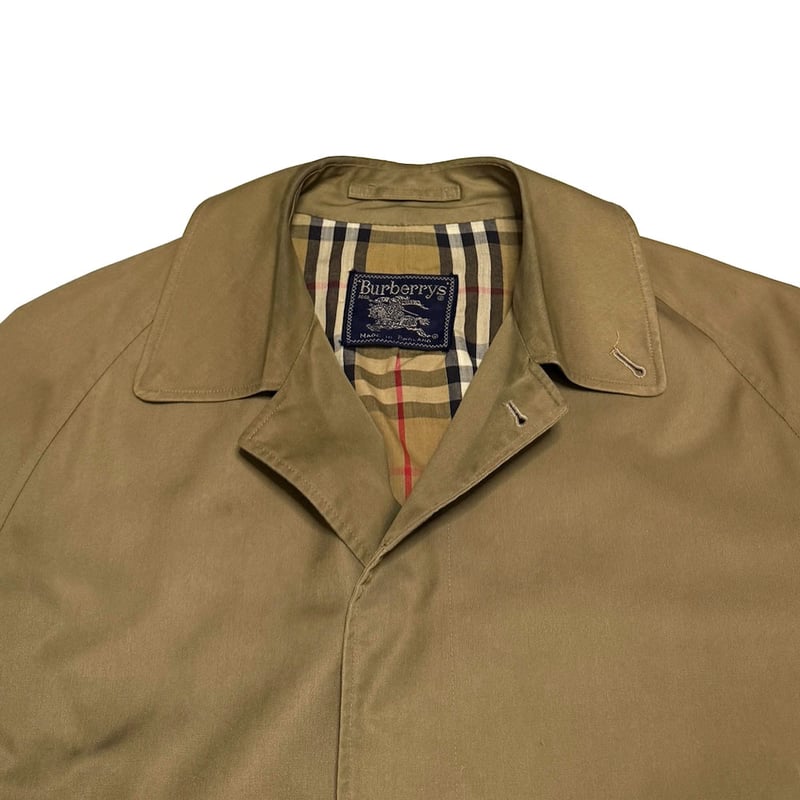 USED】80's-90's Burberrys One Panel Sleeve Balm