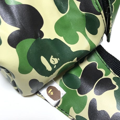 【USED】A BATHING APE CAMO BAM BAG