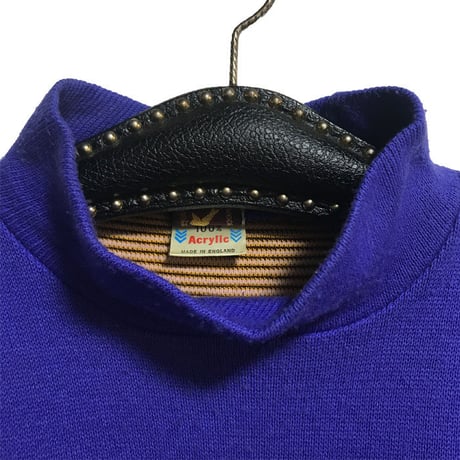 【USED】80'S  WORLDS END "SAVEGE" BOOB-TUBE SWEATER
