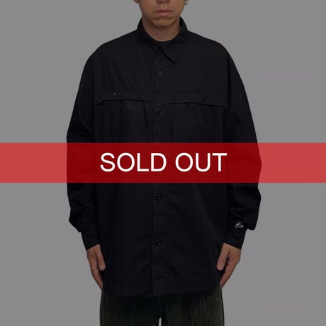 【USED】90's-00's NIKE ACG Black Utility Shirt
