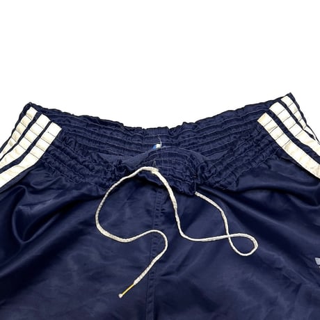 【USED】80's adidas RUNNING SHORTS NAVY MADE IN WEST GERMANY