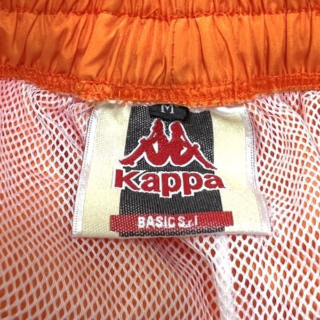【USED】90'S-00'S KAPPA POLY TRACK PANTS ORANGE