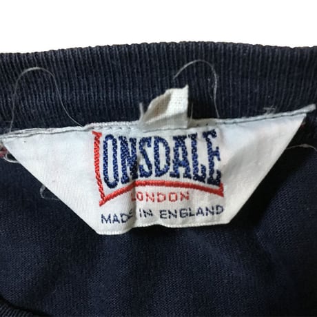 【UESD】90'S  LONSDALE T-SHIRT MADE IN ENGLAND