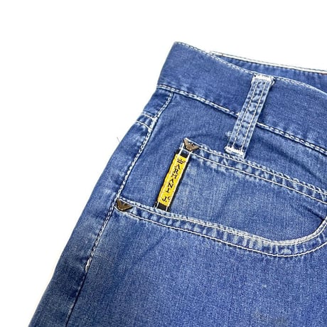 【USED】90'S ARMANI JEANS  CHAMBRAY PANTS