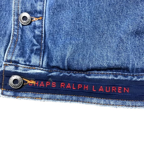 【USED】90'S CHAPS RALPH LAUREN DENIM JACKET