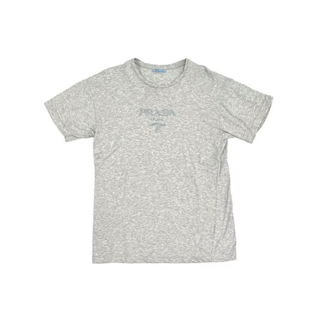 【USED】00'S PRADA EMBROIDERY LOGO T-SHIRT