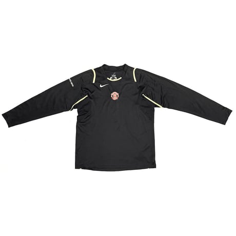 【USED】00's NIKE MANCHESTER UNITED 2006-2007 TRAINIG L/S JERSEY