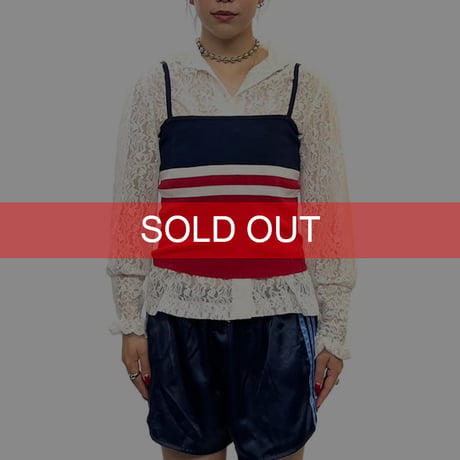 【USED】00s ally BORDER CAMISOLE