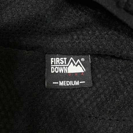 【USED】00'S FIRST DOWN SWITCHING HOODED FLEECE JACKET