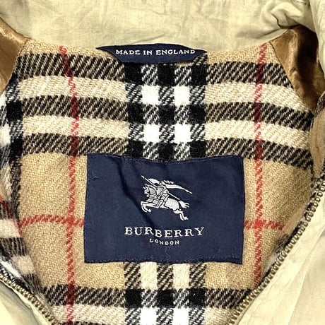 【USED】90'S -00'S BURBERRY LONDON SHORT COAT MADE IN ENGLAND