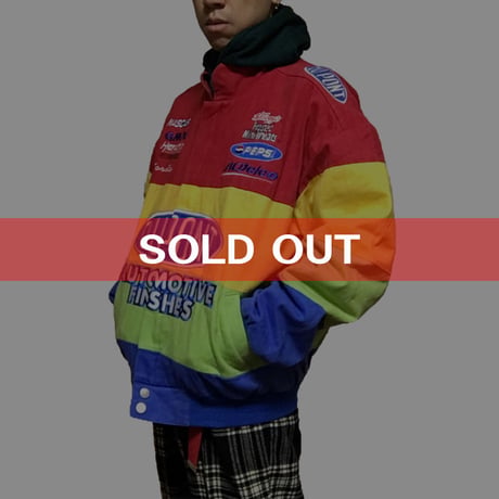 【USED】90'S RACING COTTON BLOUSON