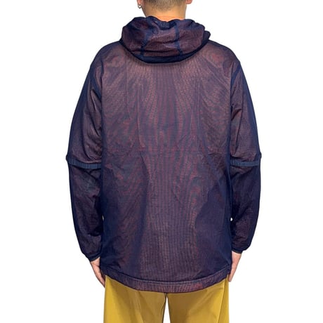 【USED】90's-00's NIKE Layered Mesh Hooded Jacket