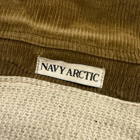 【USED】80's-90's NAVY ARCTIC BY C.P. COMPANY Reversible Duck Jacket
