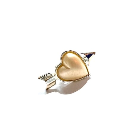 【BOOMBABA BOUTIQUE】Vintage arrow in heart earrings