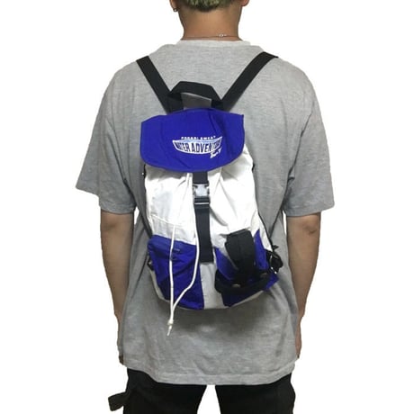 【USED】90'S POCARI SWEAT VEST with BACKPACK