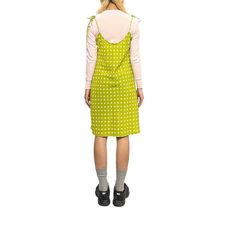 【USED】00's LEVI'S RETRO FLOWER PATTERN DRESS