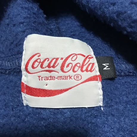 【USED】90'S COCA-COLA FLEECE HOODIE