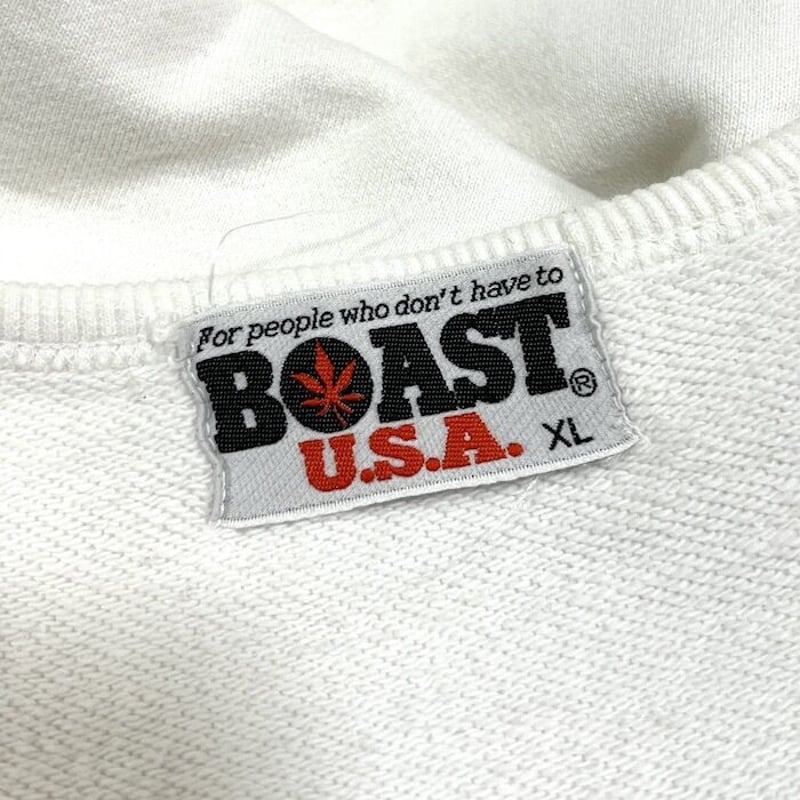 USED】90'S BOAST U.S.A. MARIJUANA SWEATSHIRT |