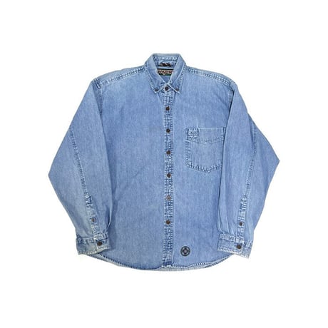【USED】90'S JANSPORT DENIM B.D.SHIRT