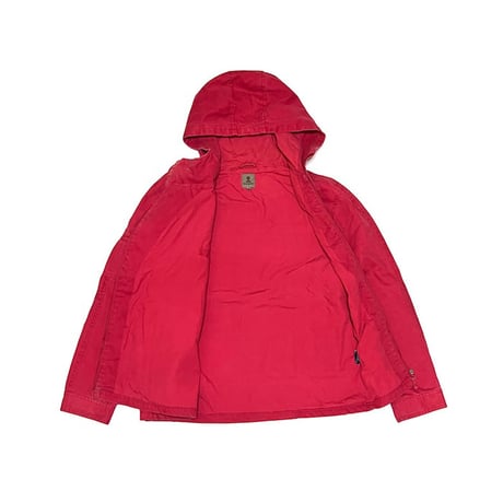 【USED】90's-00's Mousqueton DIAGONAL ZIP DUCK HOODED JACKET