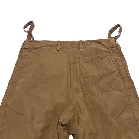 【USED】00'S GRIFFIN COTTON NYLON SIDE GATHER TROUSERS