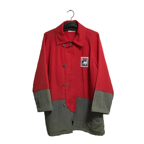 【USED】90'S FILA NYLON COVERALL