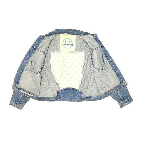 【USED】90'S LA GEAR DENIM JACKET