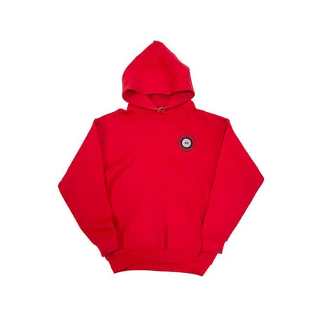【USED】90'S BUGLE BOY REFLECTIVE PRINT HOODIE