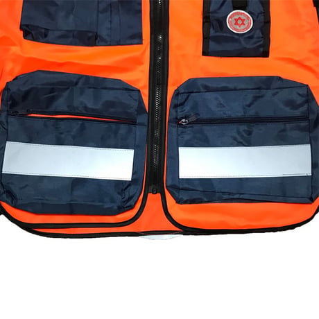【USED】MDA MEDICAL TEAM VEST OF GAZA/ISRAEL WITH CAP