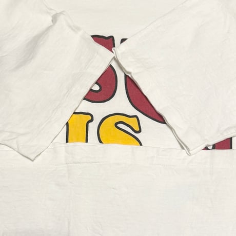 【USED】90's JESUS IS KING LIVE FOREVER RASTER COLOR T-SHIRT