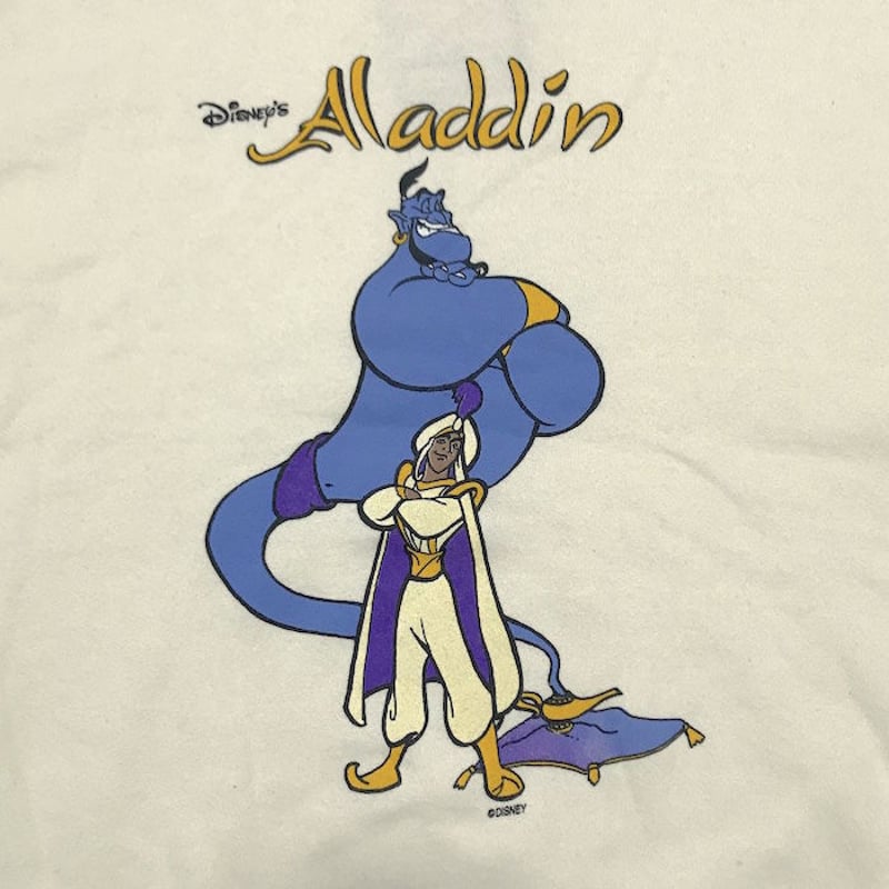 DEADSTOCK】90'S DISNEY ALADDIN SWEATSHIRT | KON