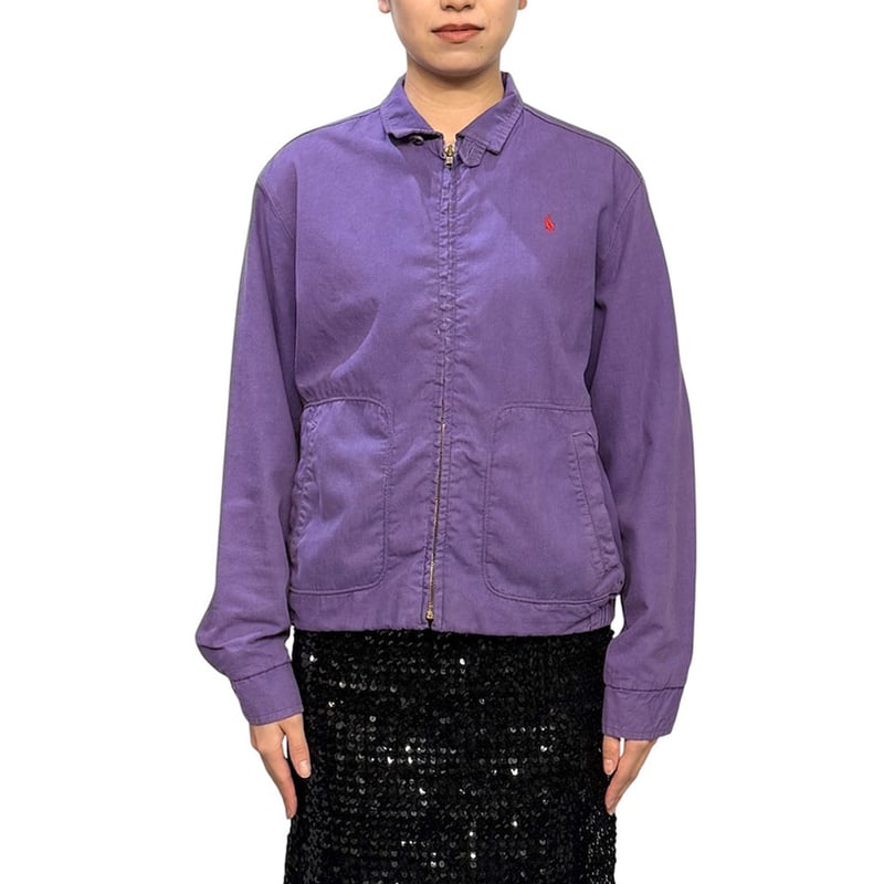 USED】90's Polo by Ralph Lauren Garment-Dyed Sw