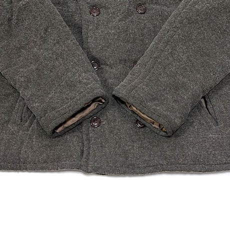 【USED】90'S EMPORIO ARMANI PADDED DOUBLE-BREASTED JACKET