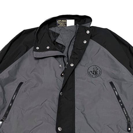 【USED】90's BODY GLOVE LONG LENGTH NYLON PULLOVER JACKET