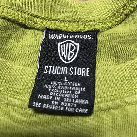 【USED】90'S WARNER BROS. TASMANIAN DEVIL POCKET T-SHIRT