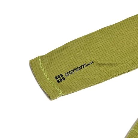 【USED】00's FOX RACING MICRO GRID FLEECE ZIP-UP TOP