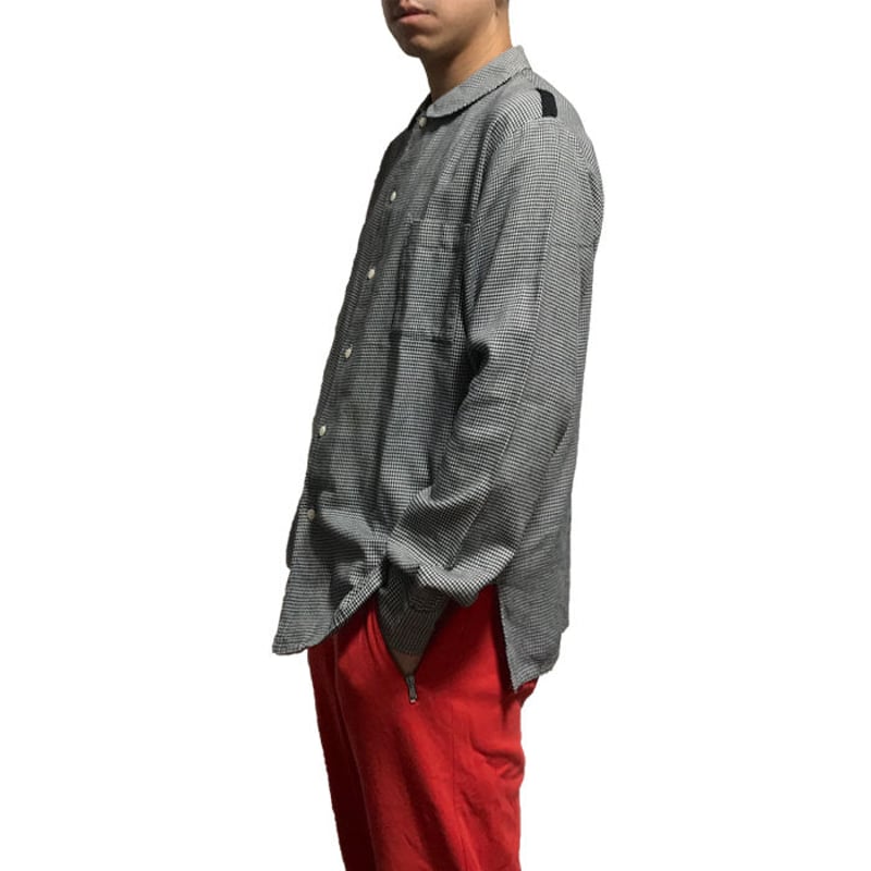 USED】SEDITIONARIES HOUNDSTOOTH PETER PAN SHIRT