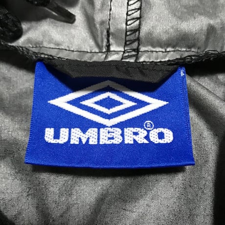 【USED】00'S UMBRO OVERSIZED NYLON HOODIE