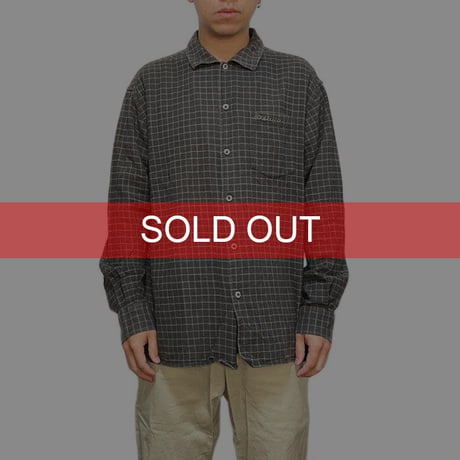【USED】90'S-00'S PIKO LATTICE CHECK SHIRT
