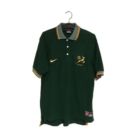 【USED】90'S NIKE SA RUGBY POLO SHIRT