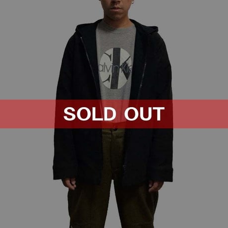 【USED】00'S A.P.C COTTON ZIP-UP HOODIE