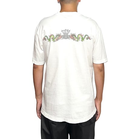【USED】90's GUESS CHINESE DRAGON T-SHIRT